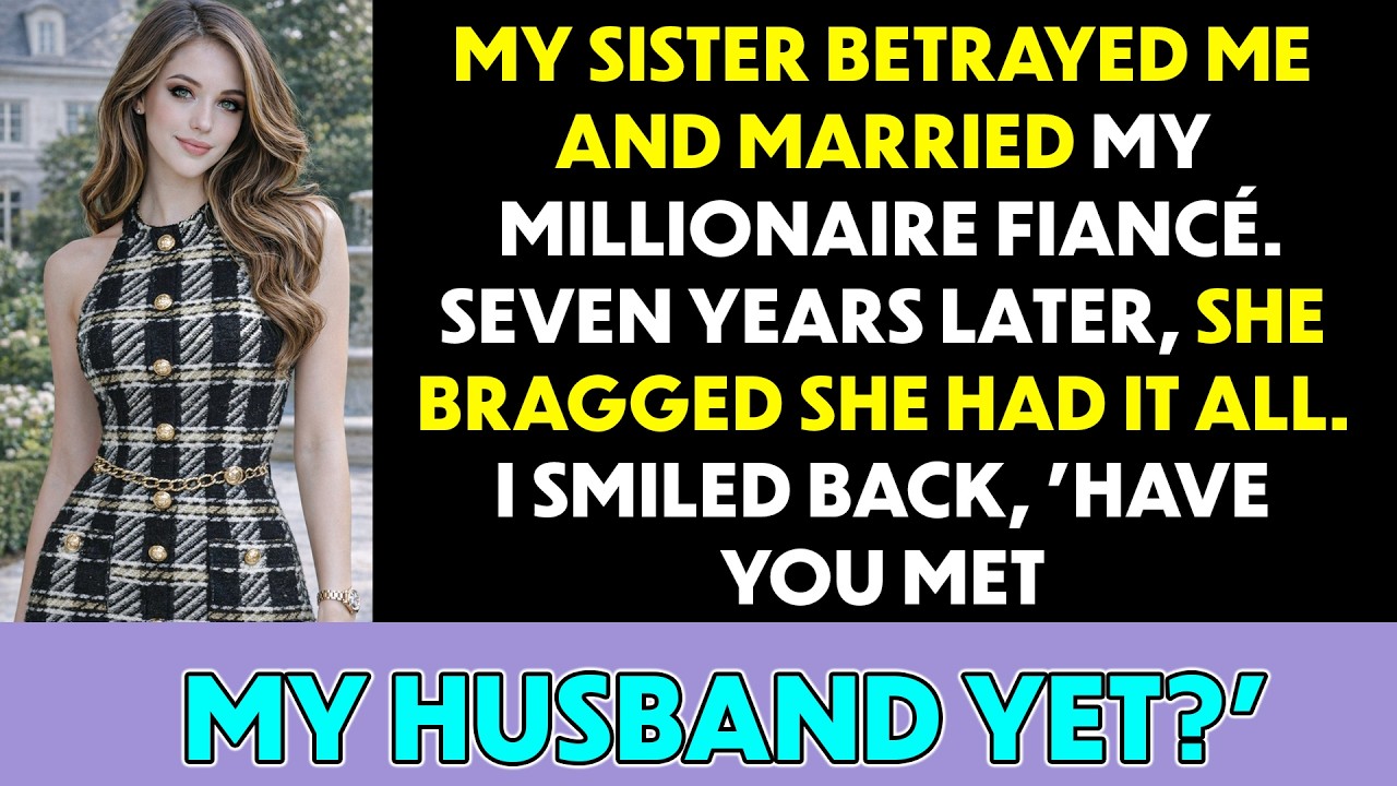 My Sis Betrayed Me, Married My Fiancé—Then Stole My Inheritance.7 Years Later She Bragged She Had It