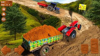 🚜 Farming Tractor Trolley Simulator 3D | Realistic USA Gameplay 🌾 screenshot 5