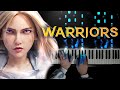 Warriors | League of Legends Season 2020 ft. Imagine Dragons, 2WEI and Edda Hayes | piano cover