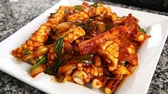 Spicy Stir-fried Squid (Ojingeo-bokkeum: ì˜¤ì§•ì–´ë³¶ìŒ) 10th Anniversary Special! - Durasi: 16.16. 