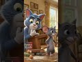 "The Legendary Pan Trick! 🍳😂   #youtubeshorts #aicartoon #tomandjerry #kidsvideo #bhfyp