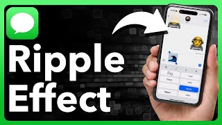 How To Send Message With Ripple Effect On iPhone