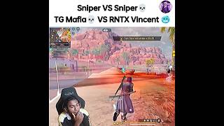 Sniper Battle📈  TG Mafia💀 vs RNTX Vincent🥶  #fozyajay #aztec #tgesports #iqootg #ajjubhai #tgmafia