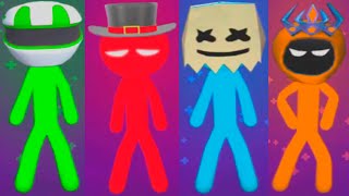 THE STICKMAN MINI GAMES TOURNAMENT Gameplay Walkthrough STICKMAN PARTY Android,IOS screenshot 5