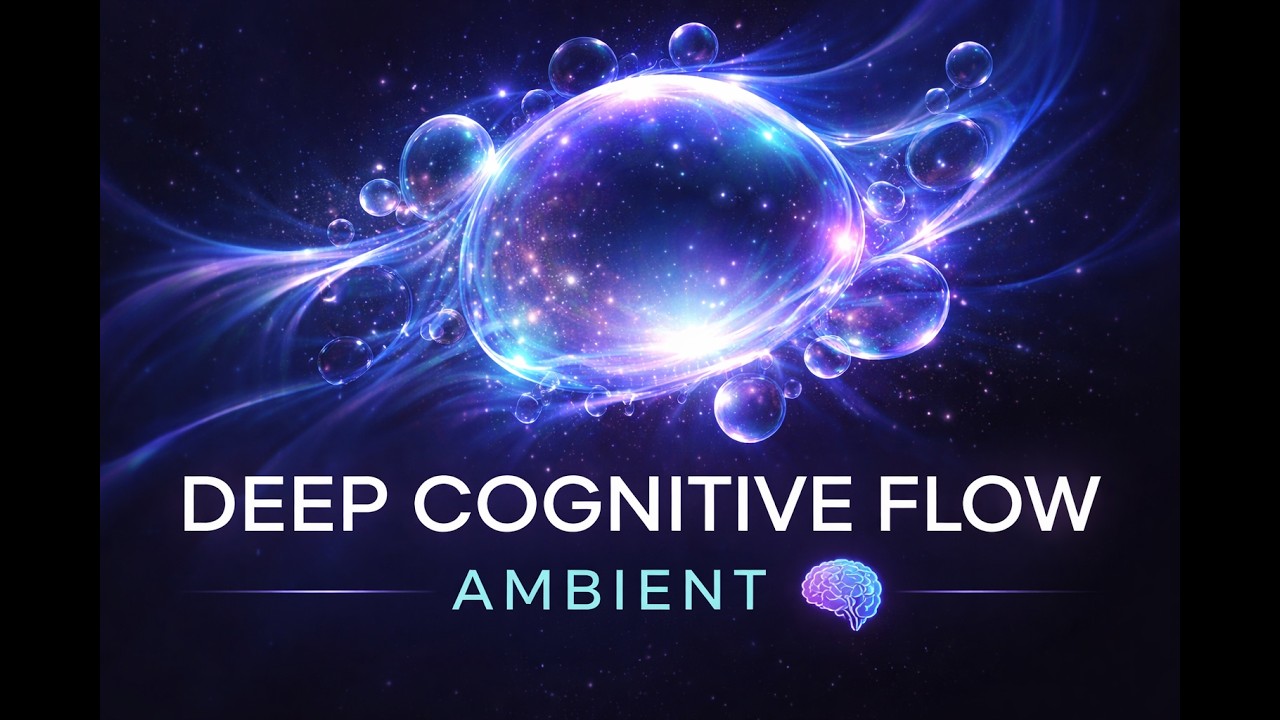 Deep Cognitive Flow Ambient 🧠 Background Music for Focus & Deep Work | Ambient Lab