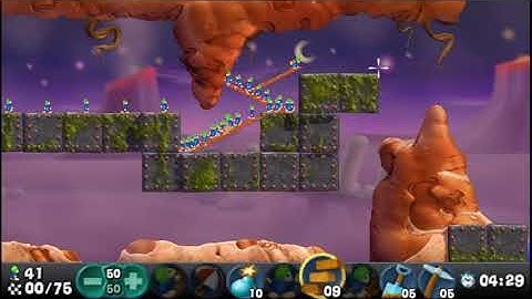 PSP Lemmings (One way or another)
