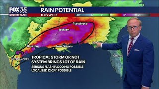 Orlando PM Weather Forecast:  Tropical chances in the Gulf, major Orlando heat