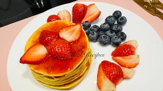 Not fluffy! PANCAKE RECIPE