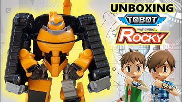 Unboxing Mainan Tobot Rocky | Mainan Anak Mobil Robot | Tobot Bahasa Indonesia