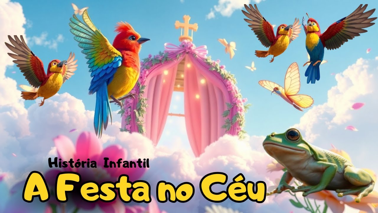 A Festa no Céu história infantil #historinhainfantil # ...