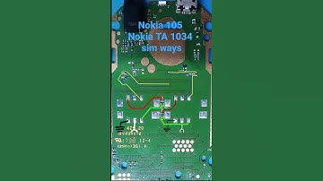 NOKIA 105 Sim Ways || Nokia TA 1034 sim ways
