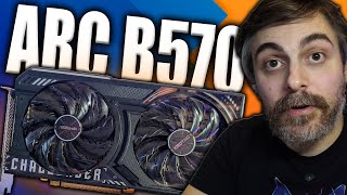INTEL ARC B570 - LA VERA RECENSIONE ITALIANA