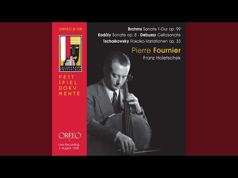 Putar Cello Sonata No. 2 in F Major, Op. 99: III. Allegro passionato (Live) - Pierre Fournier