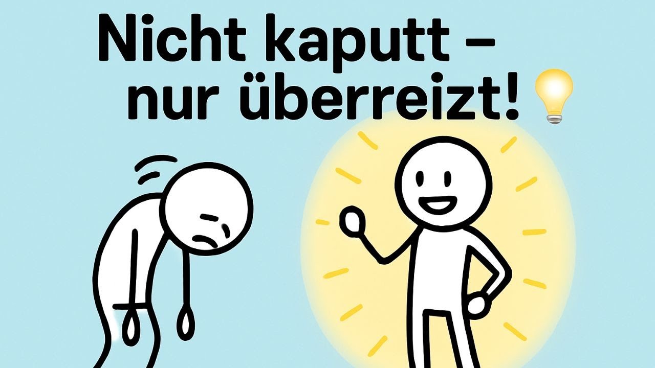 Du bist nicht kaputt, nur überreizt: Ein ehrlicher Guide gegen Seelenerschöpfung“