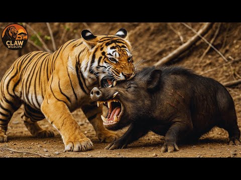 The Endless Battle Between the Bengal Tiger and Its Prey #animals #wildanimals  Claw Wildlife