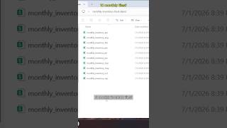 Merge 10 Monthly Inventory Excel Files into One Summary Workbook