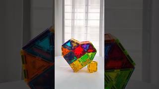 Magnetic tiles build ideas | how to build a love