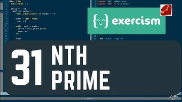 exercism.io 31 nth prime
