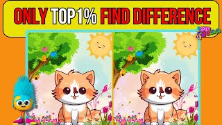 【Hard Spot the Difference】 Challenging Spot the Difference Brain Game