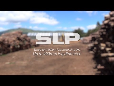 Wood-Mizer SLP Smart Log Processing line