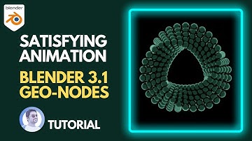 Satisfying Looping Animation | Blender Geo-Nodes Tutorial