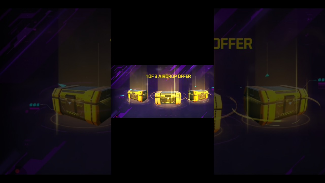 🔴 1 Nahi, Ab 3 Airdrop Ek Saath!⚡ Free Fire Ka Naya Update Dekho!