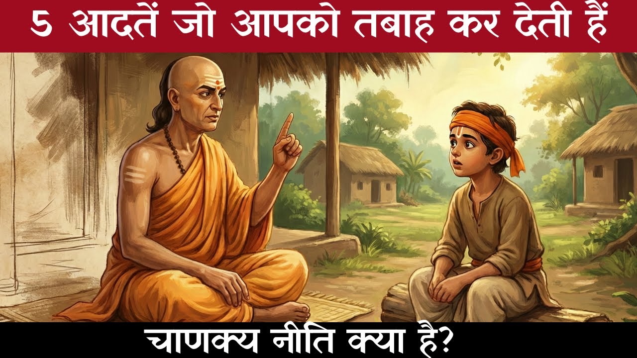 इंसान की बर्बादी के 5 कारण | चाणक्य नीति क्या होती है?