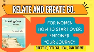 Starting Over Made Simple: 4-Step Beacon Journal Pack for Women Facing Life Changes