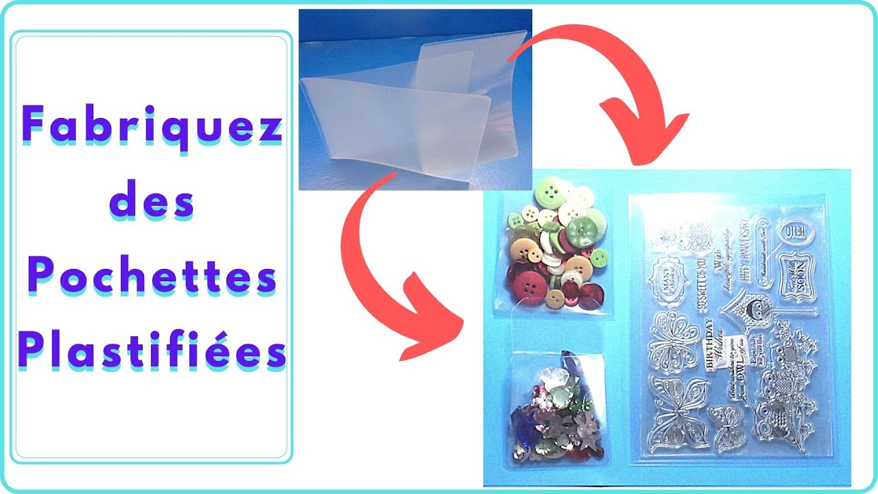 Fabriquez des Pochettes en Plastique dans toutes les Tailles avec ou sans Rabat