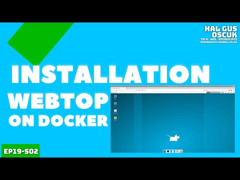 WebTop installation on Docker using Portainer | Linux Desktop Environment In Your Browser