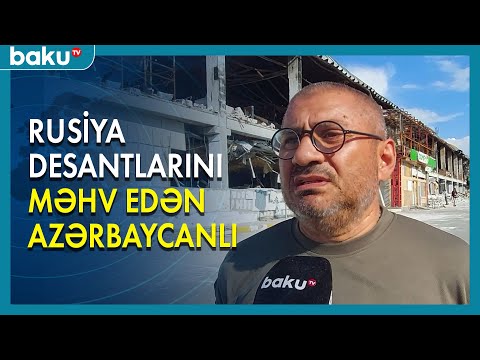 Rusiya desantlarını məhv edən azərbaycanlı - BAKU TV