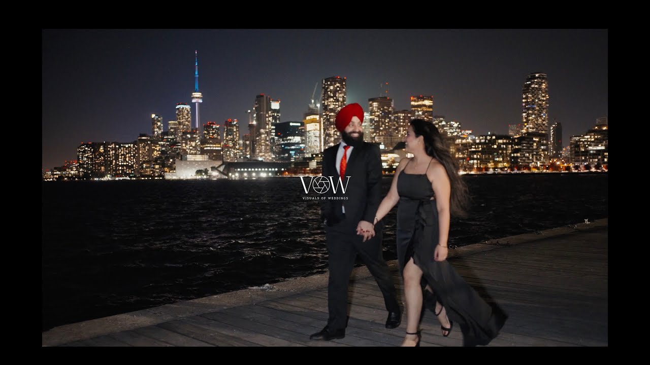 SIMAR & SIMRAN'S PRE WEDDING VOW-VISUALS OF WEDDINGS I TORONTO I CANADA