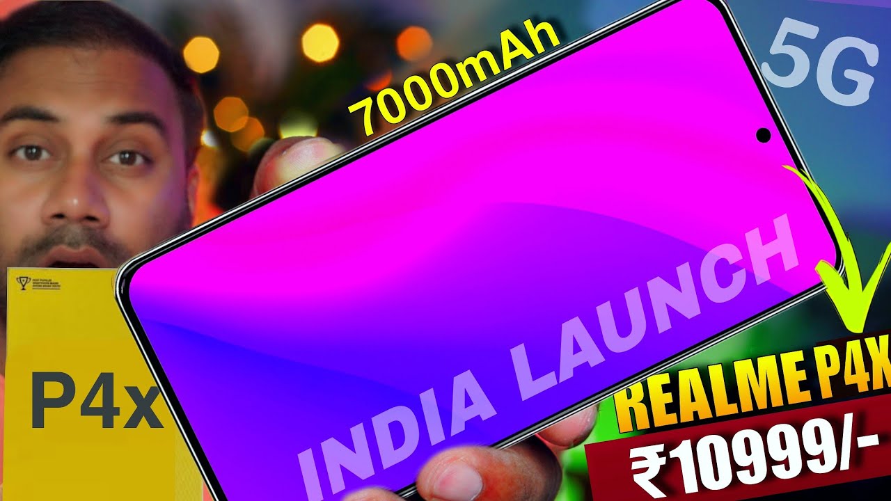 Realme P4X 5G официально представлен 🔥