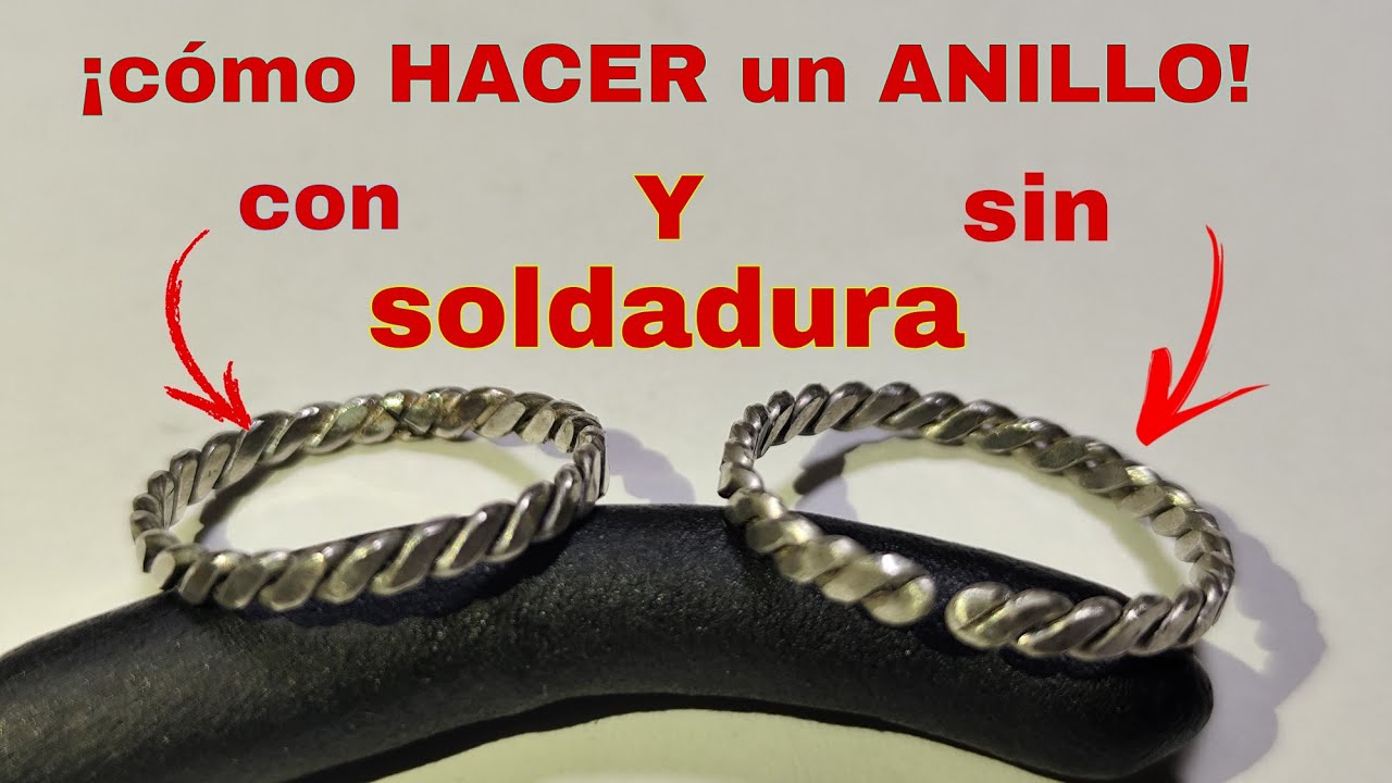ANILLO con ALAMBRE TORCIDO| RING with TWISTED WIRE| ANILLO SENCILLO CON alambre TORCIDO| SILVER RING