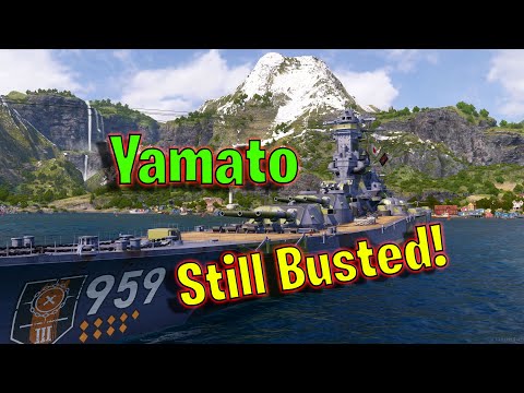 Yamato is Still Absolutely Busted! (World of Warships Legends)