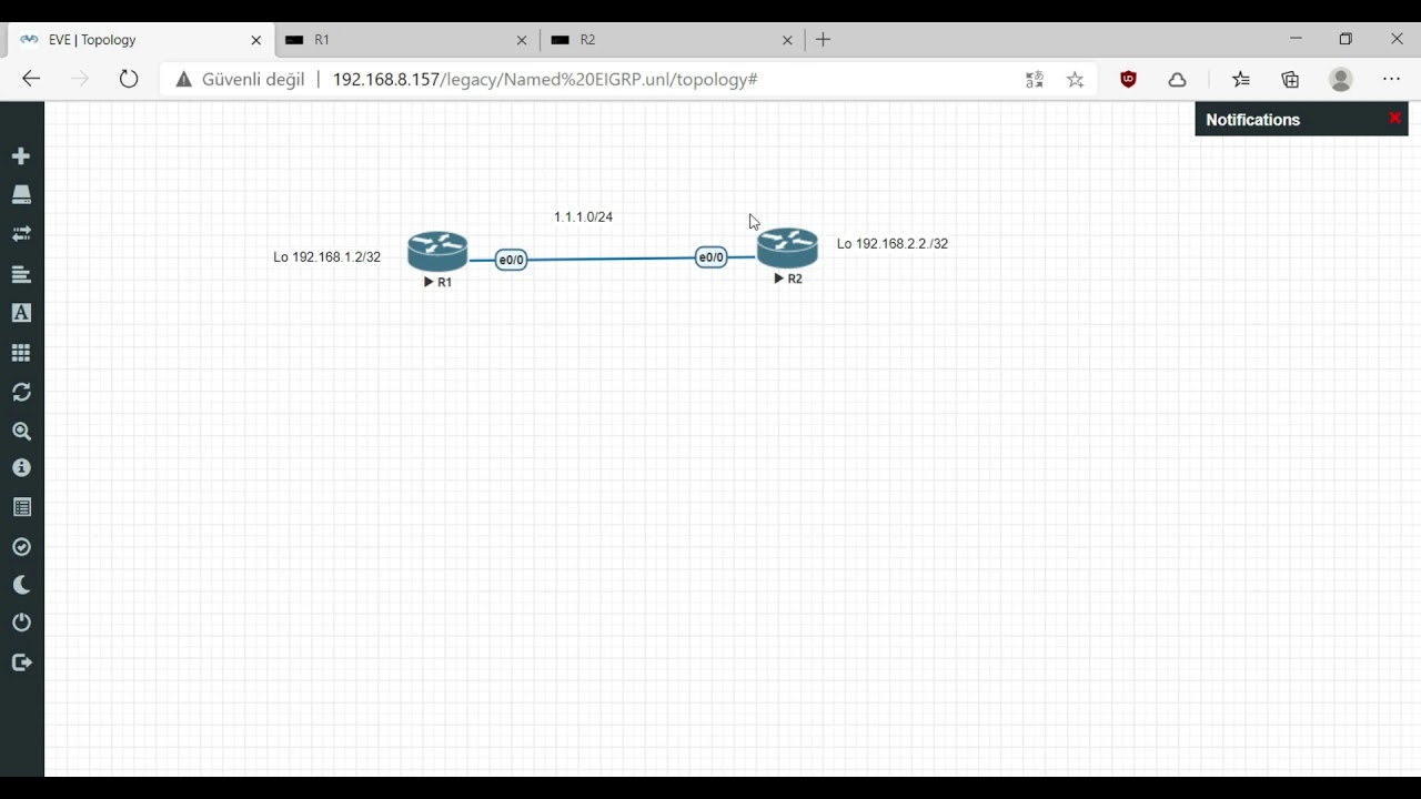 Cisco CCNP: Named EIGRP Yapılandırması - YouTube