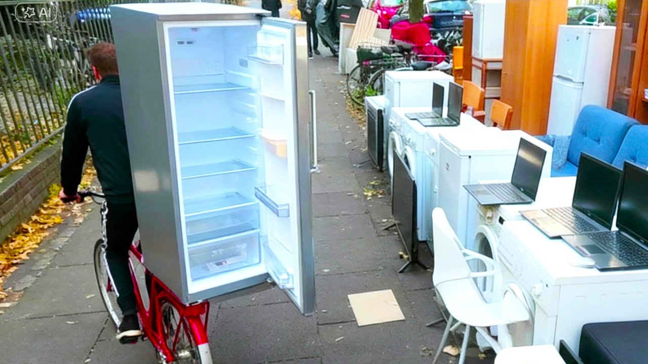 Что можно найти БЕСПЛАТНО на улицах Германии? (Смотрите с субтитрами и подписывайтесь:) №28