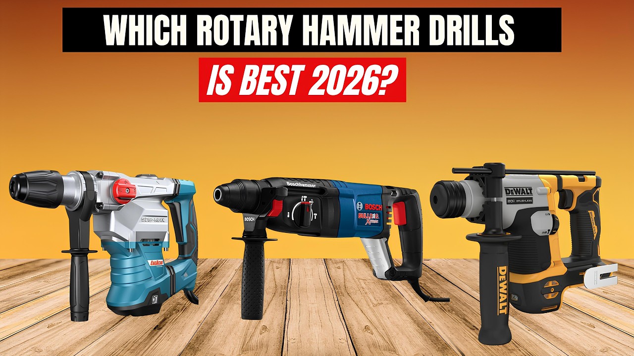 Top 5 Best Rotary Hammer Drills 2026 | Heavy-Duty Picks Worth Buying ...
