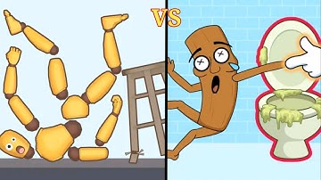 KICK & BREAK THE RAGDOLL vs GRAB 