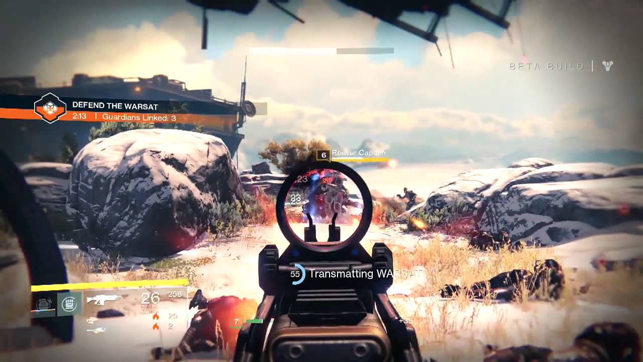 Destiny Beta Public Event Defend The Warsat YouTube