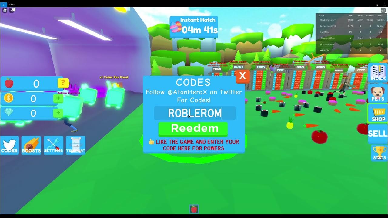 Roblox Food Magnet Simulator Codes (December 2023) - Pro Game Guides