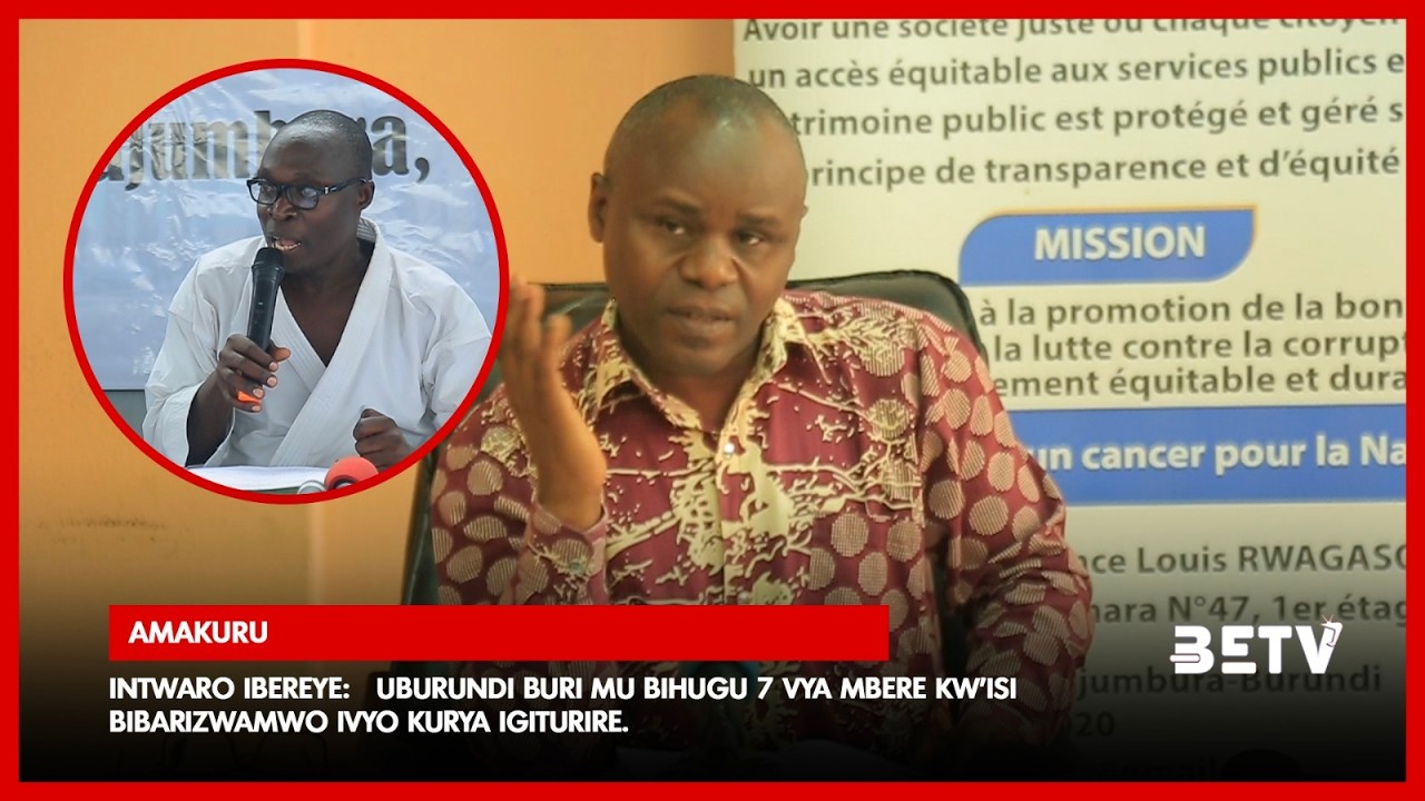 AMAKURU 19:00  23/02/2026: ABENEGIHUGU BO MURI KARITIYE GISYO ZONE KANYOSHA AHEGEREYE IKIMANGA KIRIKO KIRUBAKIRWA BARASHIMA IVYO BIKORWA BAGASABA KO VYOKWIHUTA || UBURUNDI NGO BURI MU BIHUGU 7 VYA MBERE KW'ISI BIBARIZWAMWO IVYO KURYA IGITURIRE
