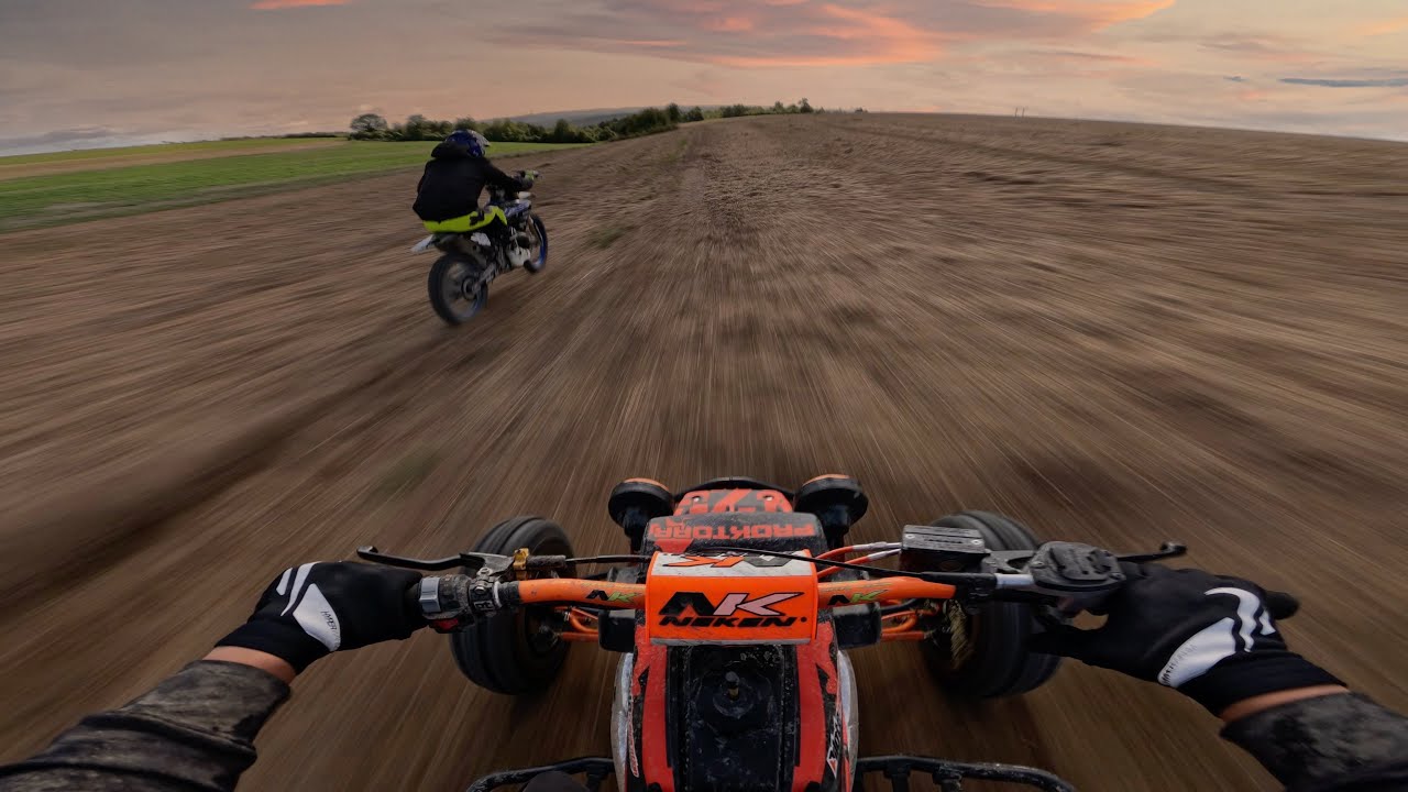 350 BANSHEE vs MOTOCROSS 💥