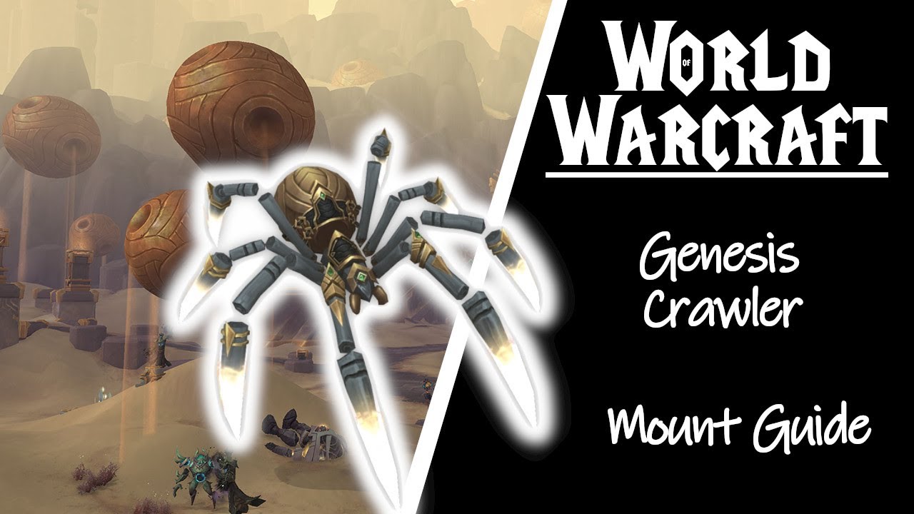 How to get the Genesis Crawler mount guide - shadowlands mount guides