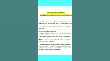 2025 2026 NGN HESI PN EXIT EXAM V1 V2 V3 V4 V5 V6 V7 EACH EXAM WITH 75 QUESTIONS AND ANSWERS VERIFIE