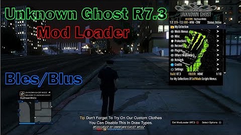 [GTA 5 OG 1.27/mod loader] Unknown Ghost R7.3 Preview Only (PS3)