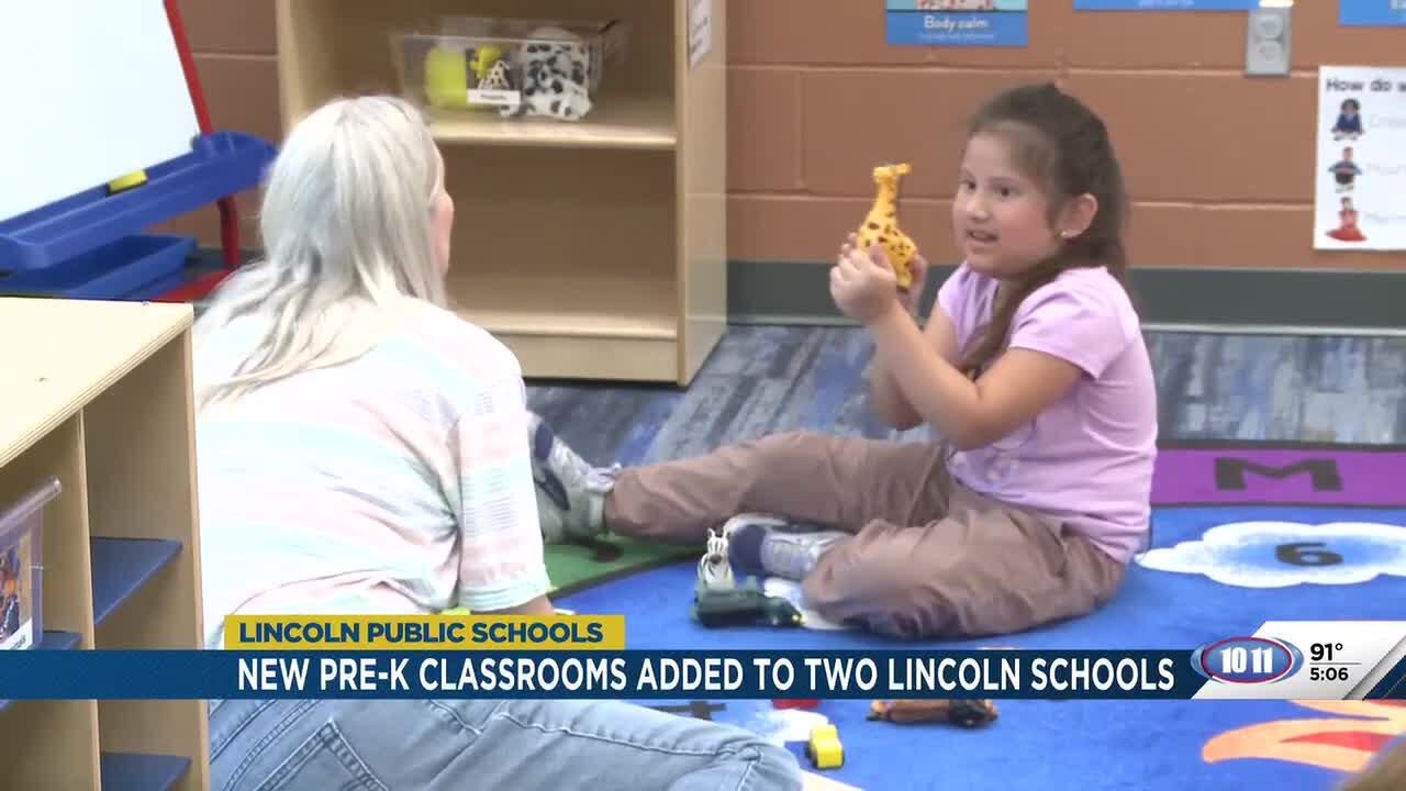A look in Lincoln Public Schools’ newest preschool classroom expansion