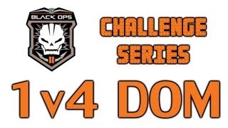 Black Ops 2 Bot Challenge - 1v4 - Domination Attempt 1