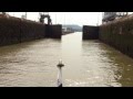 ENTRADA DESDE ADENTRO A LAS ESCLUSAS DE MIRA FLOREZ-CANAL DE PANAMÁ-CANAL DESDE ADENTRO