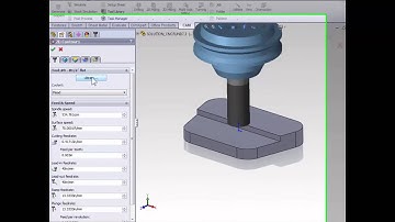 Contour toolpaths with HSMXpress and HSMWorks
